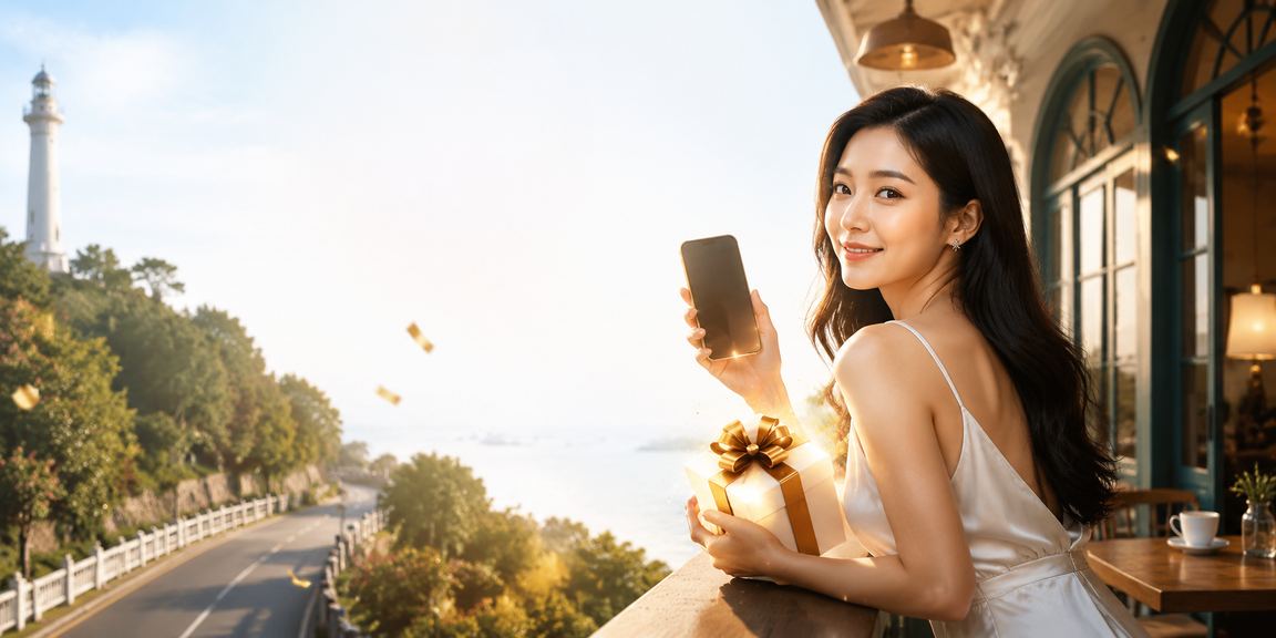 Người dùng Vũng Tàu đăng ký và trải nghiệm casino app trên điện thoại tại quán cà phê